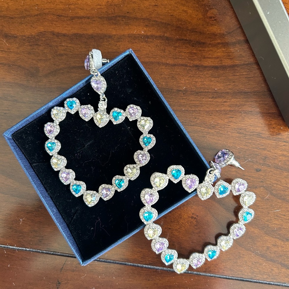Taylor Swift Inspired YNTCD heart earrings